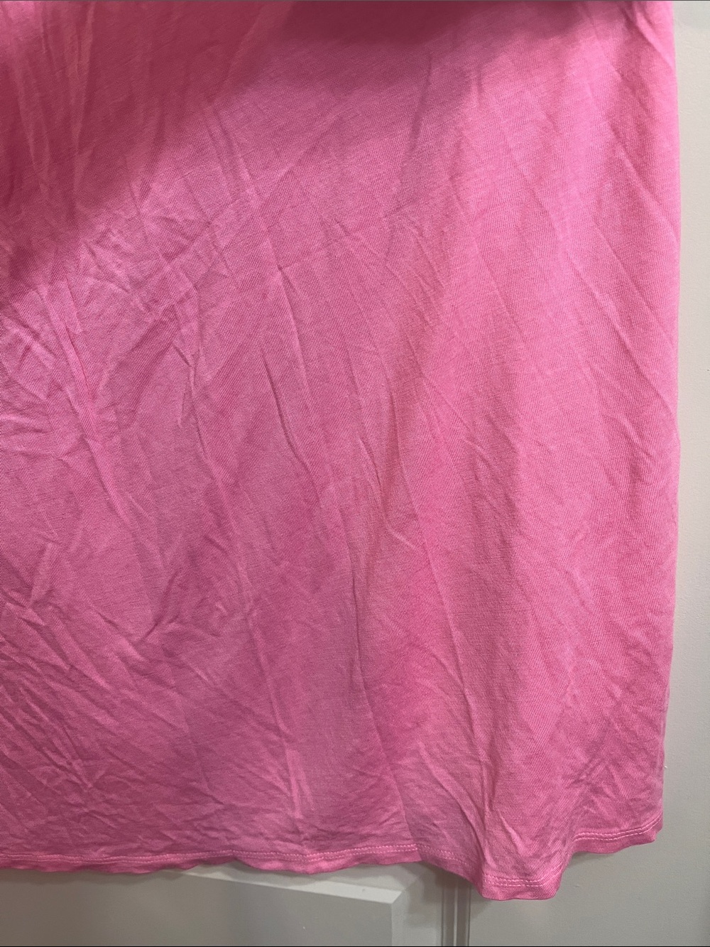 LOFT Pink Ruffle Neck Sleeveless Shell - Picture 12 of 14